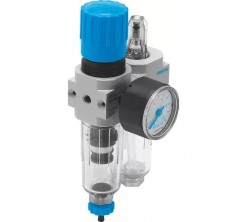 Блок подготовки воздуха Festo FRC-1/8-D-7-5M-MICRO Блок подготовки воздуха Festo FRC-1/8-D-7-5M-MICRO