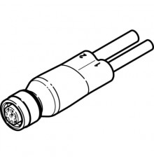 Двойной кабель Festo NEDU-L1R2-V9-M12G8-E-LE5-5R1-LE3-5R2