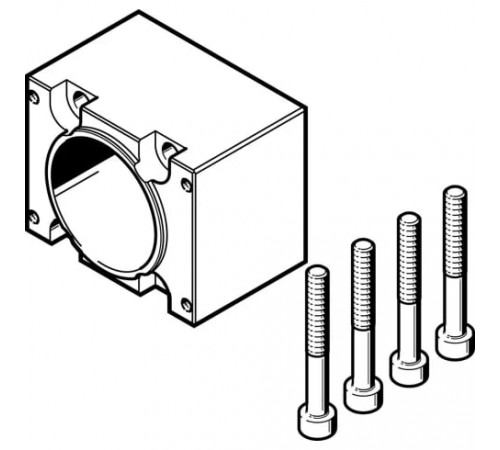 Корпус муфты Festo EAMK-A-S48-48A/B-G2 Корпус муфты Festo EAMK-A-S48-48A/B-G2