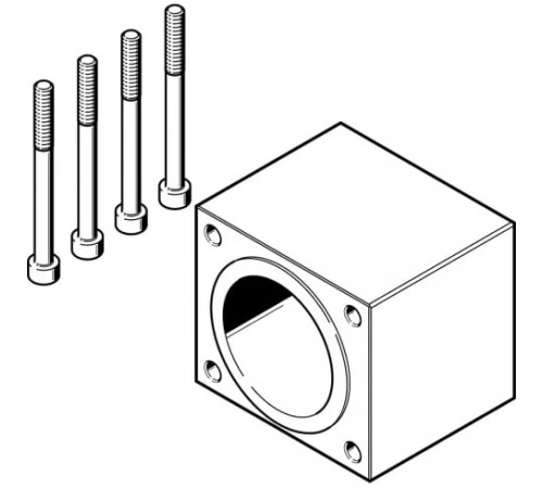 Корпус муфты Festo EAMK-A-S62-62A/B-G2 Корпус муфты Festo EAMK-A-S62-62A/B-G2