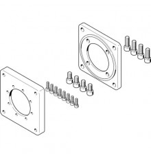 Фланец электродвигателя Festo EAMF-A-77B-120G-S1