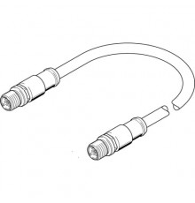 Соединительный кабель Festo NEBS-SM12G12-E-0.3-N-M12G12