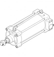 Линейный привод Festo DFPI-125-ND2P-C1V-NB3P-A