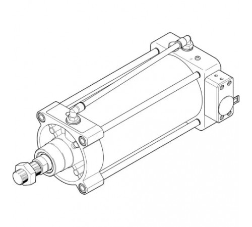 Линейный привод Festo DFPI-125-ND2P-C1V-NB3P-R-A