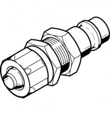 Соединительный фитинг Festo KS4-CK-9-S