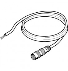 Соединительный кабель Festo SIM-M12-RS-3GD-3