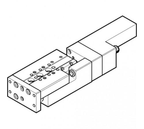 Мини-суппорт Festo SLTE-16-80-LS-G04 Мини-суппорт Festo SLTE-16-80-LS-G04