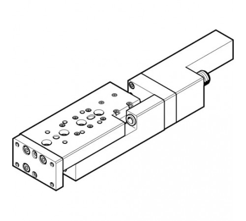Мини-суппорт Festo SLTE-10-50-LS-G04 Мини-суппорт Festo SLTE-10-50-LS-G04