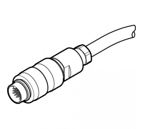 Соединительный кабель Festo NEBS-SM16G24-K-5-N-LE24 Соединительный кабель Festo NEBS-SM16G24-K-5-N-LE24
