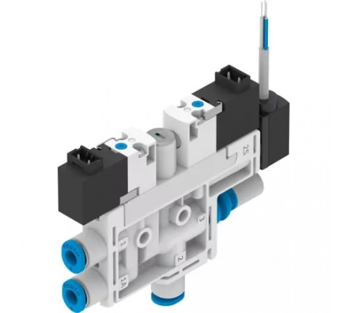 Генератор вакуума Festo OVEL-5-H-10-PQ-VQ4-UA-C-A-V1V-H3 Генератор вакуума Festo OVEL-5-H-10-PQ-VQ4-UA-C-A-V1V-H3