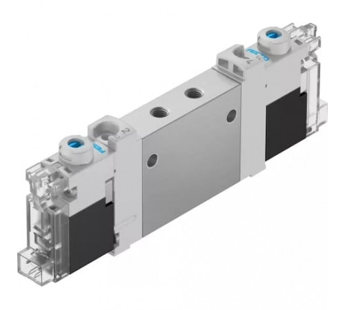 Распределитель с электромагнитным управлением Festo VUVG-LK10-B52-T-M5-1H2L-S Распределитель с электромагнитным управлением Festo VUVG-LK10-B52-T-M5-1H2L-S