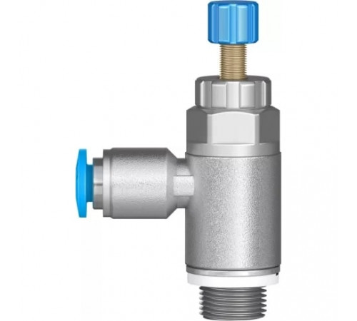 Дроссель с обратным клапаном Festo GRLA-1/8-QS-4-RS-D