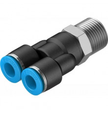 Тройник цанговый с резьбой Festo QSY-3/8-8