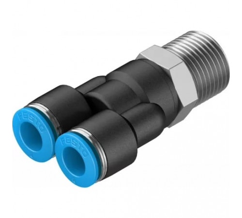 Тройник цанговый с резьбой Festo QSY-3/8-8