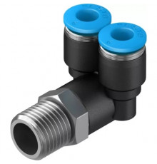 Тройник цанговый с резьбой угловой Festo QSYL-1/4-6