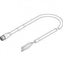 Кабель электродвигателя Festo NEBM-M16G8-E-10-Q7-LE8-1