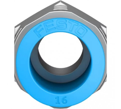 Штуцер цанговый Festo QS-1/2-16 Штуцер цанговый Festo QS-1/2-16