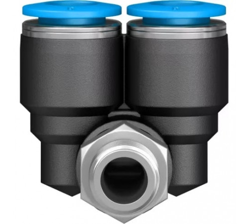 Тройник цанговый с резьбой угловой Festo QSYL-1/8-8