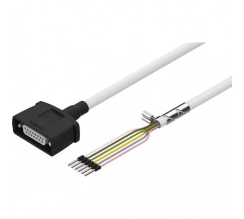 Кабель электродвигателя Festo NEBM-S1G15-E-2.5-Q7-LE6 Кабель электродвигателя Festo NEBM-S1G15-E-2.5-Q7-LE6