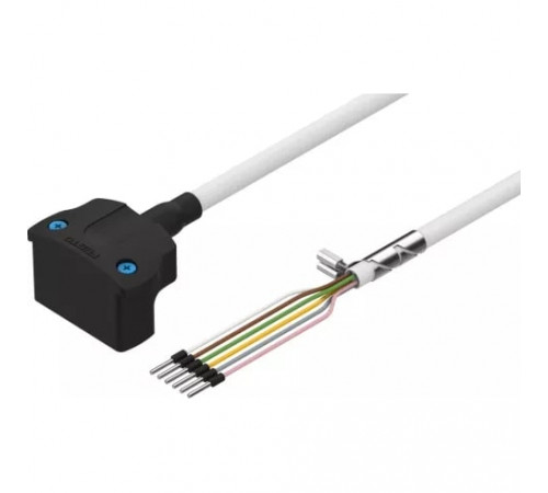 Кабель электродвигателя Festo NEBM-S1W15-E-1.5-Q7-LE6 Кабель электродвигателя Festo NEBM-S1W15-E-1.5-Q7-LE6