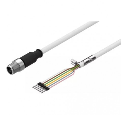 Кабель электродвигателя Festo NEBM-SM12G8-E-25-Q5-LE6 Кабель электродвигателя Festo NEBM-SM12G8-E-25-Q5-LE6
