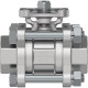 Шаровой кран Festo VZBE-3/4-T-63-T-2-F0304-V15V15 Ру63 Ду20 (PN63 DN20)