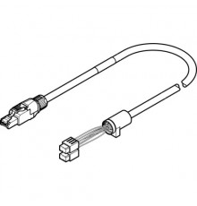 Кабель кодирующего устройства Festo NEBM-T1G8-E-10-N-R3G8
