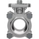 Шаровой кран Festo VZBE-11/2-T-63-T-2-F0507-V15V15 Ру63 Ду40 (PN63 DN40)