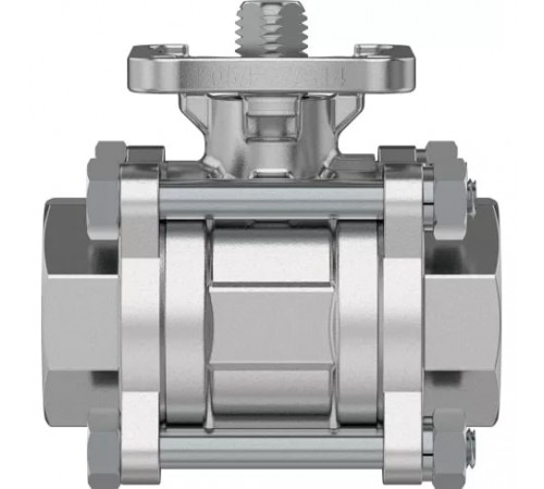 Шаровой кран Festo VZBE-11/2-T-63-T-2-F0507-V15V15 Ру63 Ду40 (PN63 DN40)