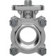 Шаровой кран Festo VZBE-11/2-T-63-T-2-F0507-V15V15 Ру63 Ду40 (PN63 DN40)