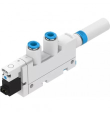 Эжектор базовый вакуумный электро-пневматический Festo VN-10-L-T3-PQ2-VQ2-RO1-B