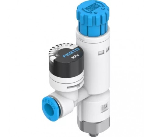 Регулятор давления Festo VRPA-LM-M5-Q4 Регулятор давления Festo VRPA-LM-M5-Q4
