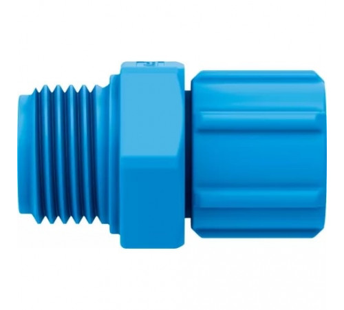Штуцер ниппельный с накидной гайкой Festo CK-1/4-PK-6-KU Штуцер ниппельный с накидной гайкой Festo CK-1/4-PK-6-KU