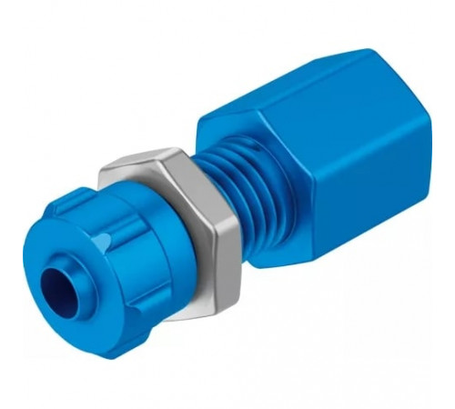 Штуцер ниппельный с накидной гайкой Festo QCK-1/4-PK-6-B Штуцер ниппельный с накидной гайкой Festo QCK-1/4-PK-6-B