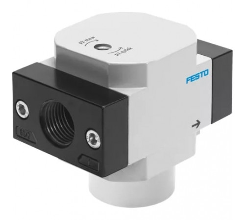 Клапан плавного пуска Festo HEL-3/8-D-MINI Клапан плавного пуска Festo HEL-3/8-D-MINI