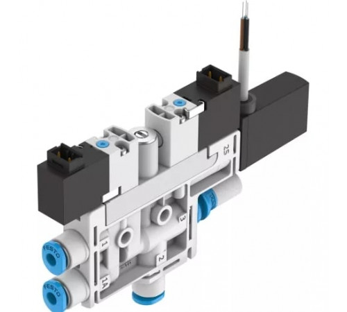 Генератор вакуума Festo OVEL-5-H-10-PQ-VQ4-UA-C-A-V1PNLK-H3 Генератор вакуума Festo OVEL-5-H-10-PQ-VQ4-UA-C-A-V1PNLK-H3