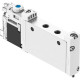 Распределитель с электромагнитным управлением Festo VUVG-L10-M52-RT-M7-1H2L-W1