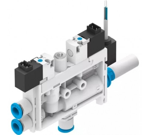 Генератор вакуума Festo OVEL-10-H-15-PQ-VQ6-UA-C-A-V1B-H3 Генератор вакуума Festo OVEL-10-H-15-PQ-VQ6-UA-C-A-V1B-H3