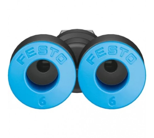 Тройник цанговый с резьбой Festo QSY-M5-6 Тройник цанговый с резьбой Festo QSY-M5-6