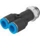 Тройник цанговый с резьбой Festo QSY-G1/2-12