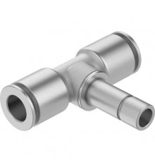Тройник цанговый со втулкой Festo NPQM-T-Q8-S8-P10