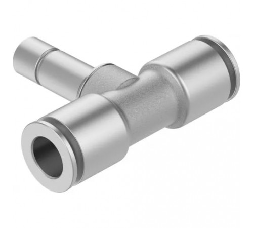 Тройник цанговый со втулкой Festo NPQM-T-Q8-S8-P10