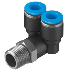 Тройник цанговый с резьбой угловой Festo QSYL-1/4-8