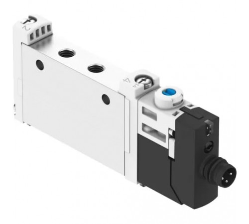 Распределитель с электромагнитным управлением Festo VUVG-L10-M52-MT-M5-1R8L Распределитель с электромагнитным управлением Festo VUVG-L10-M52-MT-M5-1R8L