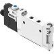 Распределитель с электромагнитным управлением Festo VUVG-LK10-M52-AT-M5-1R8L-S