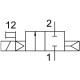 Клапан с электроуправлением Festo MN1H-2-3/8-MS
